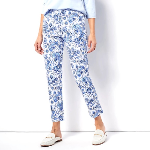 Forever 21 Sz M Capri White Skinny Low Rise Pants Pockets Casual Summer - Picture 1 of 11